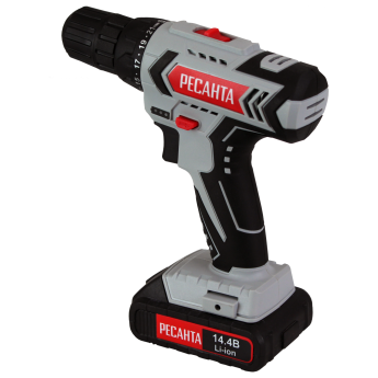 Дрель-шуруповерт аккумуляторная РЕСАНТА ДА-14-2Л